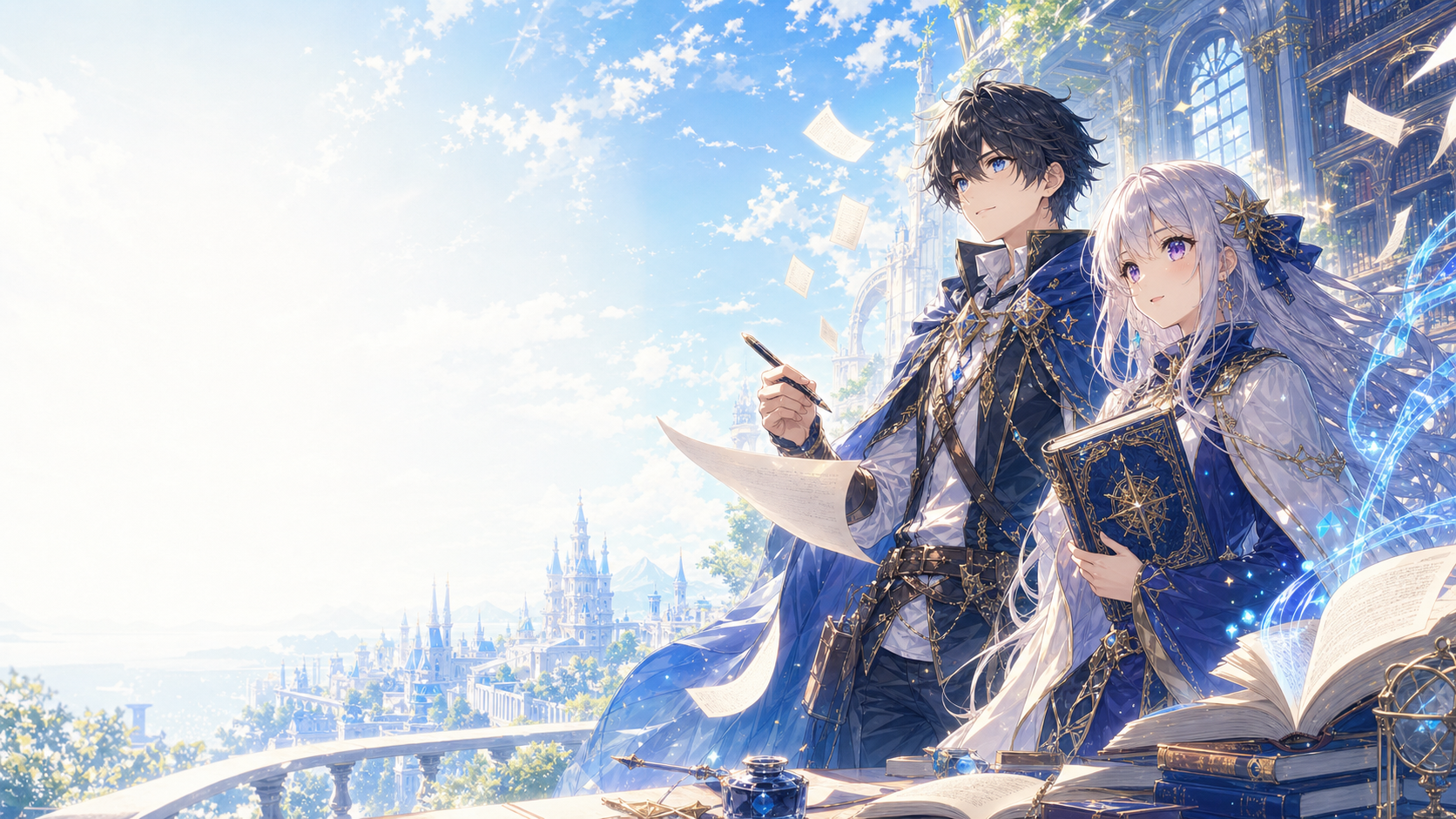 小説診断のイメージイラスト